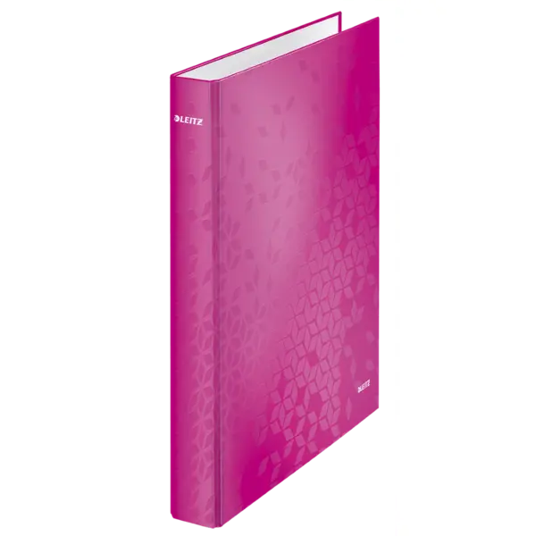 Caiet mecanic Leitz WOW A4 mecanism 2DR Caiet mecanic Leitz WOW A4 mecanism 2DR roz metalizat