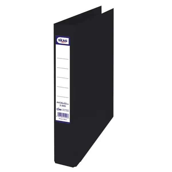 Caiet mecanic Skag A4 2 inele Caiet mecanic Skag A4 2 inele negru