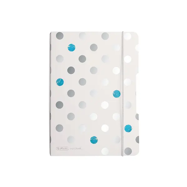Caiet My.Book Flex A5, 40file, Herlitz Frozen Glam, matematica