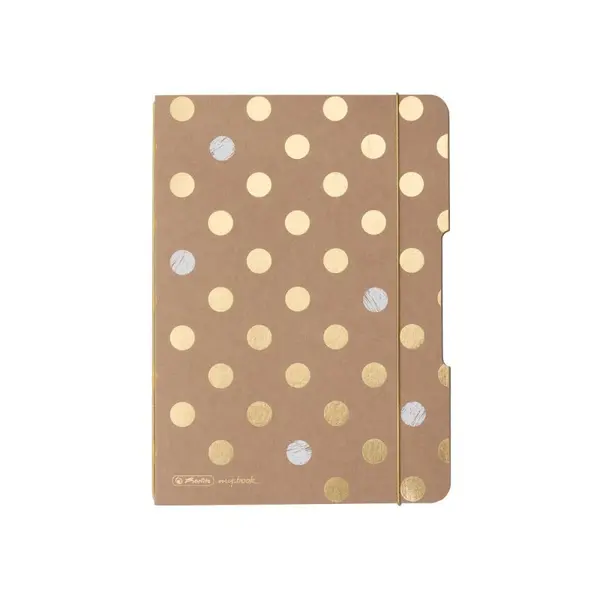 Caiet My.Book Flex A5, 40file, Herlitz Pure Glam, matematica