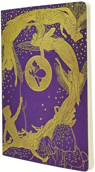 Caiet Paperblanks Violet Fairy - A4, 40 foi, rânduri largi