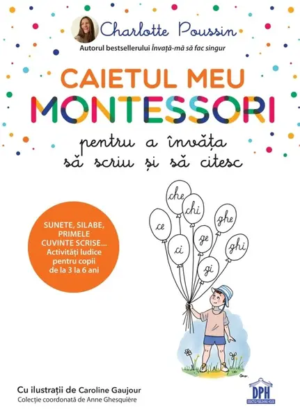 Caietul meu Montessori pentru a invata sa scriu si sa citesc