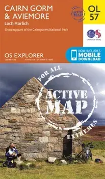 Cairn Gorm & Aviemore, Loch Morlich, Sheet Map/***
