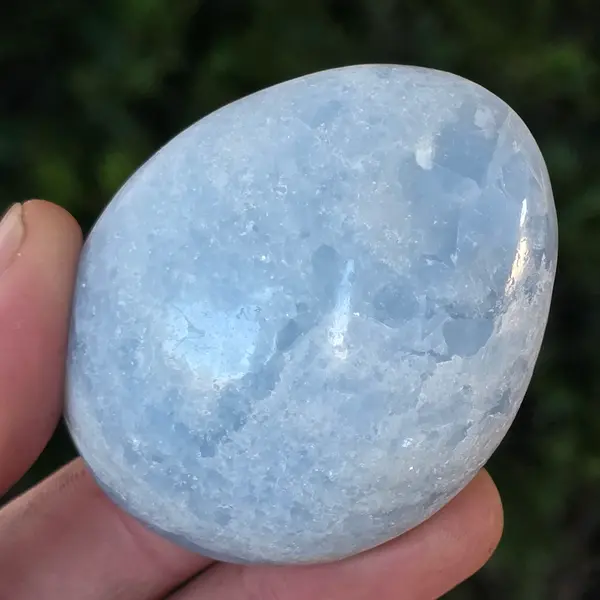 Calcit albastru palmstone | Model 10