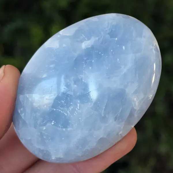Calcit albastru palmstone | Model 11