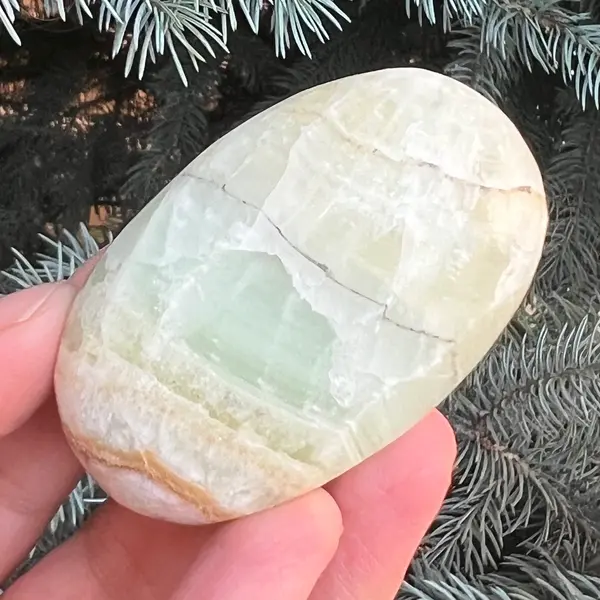 Calcit fistic palmstone m2