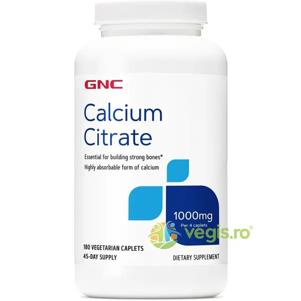 Calciu Citrat (Calcium Citrate) 1000mg 180tb