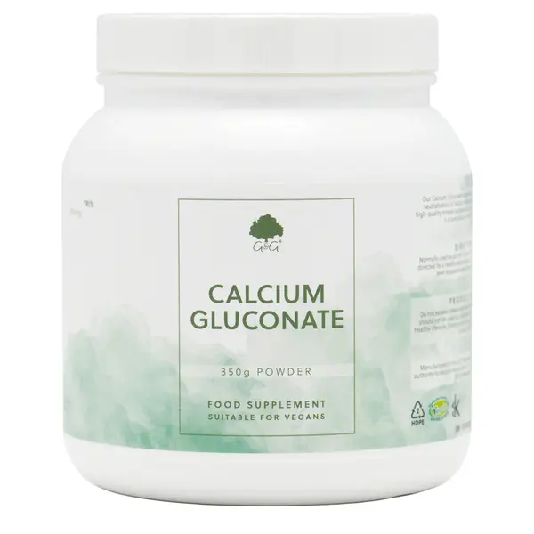 Calciu (gluconat) - 350g pulbere - Default Title