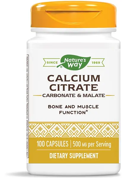 Calcium Citrate, 100 capsule, Nature's Way