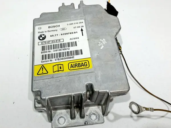 Calculator airbag 9159795 BMW X6 (2008-2014) [E71, E72]