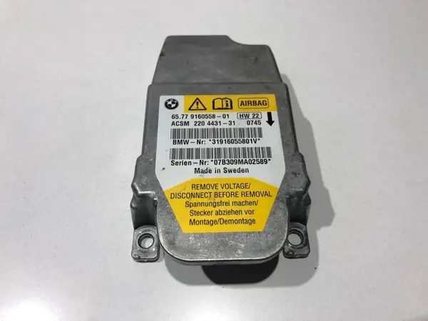 Calculator airbag 9160558 BMW Seria 5 LCI (2007-2010)[E61]