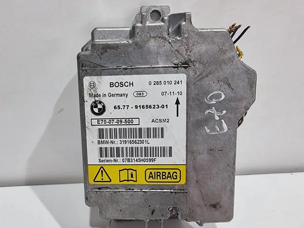 Calculator airbag 9165623 BMW X5 (2007-2013) [E70]