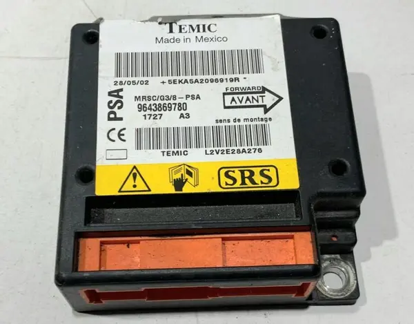 Calculator airbag 9643869780 Peugeot 607 (1999-2004)