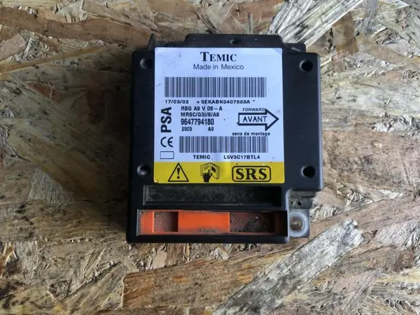 Calculator airbag 9647794180 Citroen C3 (2002-2009)
