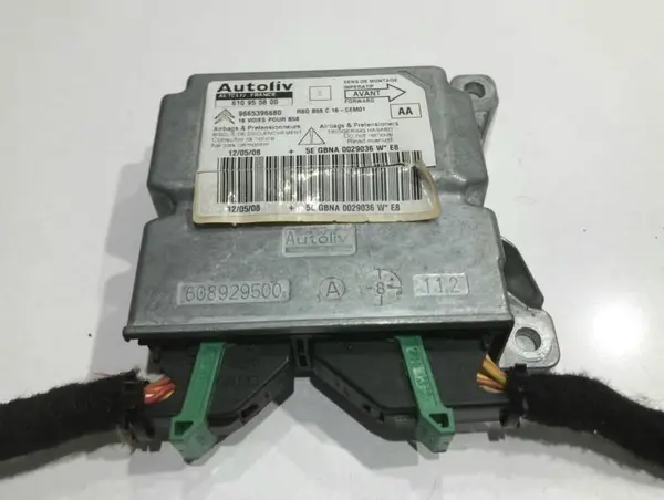 Calculator airbag 9665396680 Citroen C4 Grand Picasso (2006-2010)
