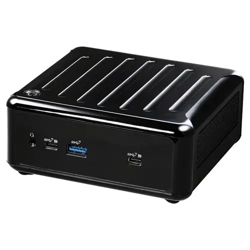 Calculator Barebone Mini PC ASRock 4X4 BOX-7640U, Procesor AMD Ryzen 5 7640U, 6 cores, up to 4.9GHz, 16MB, Fara RAM, Fara Stocare, Wi-Fi, Bluetooth, No OS (Negru)