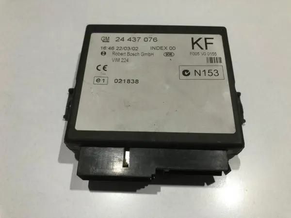 Calculator confort 24437076 Opel Zafira A (1999-2005)