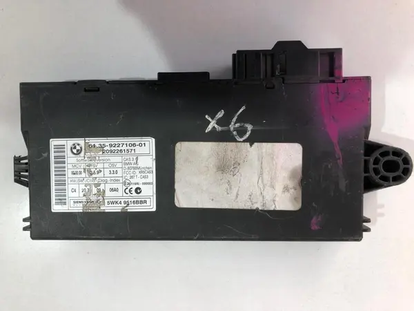Calculator confort cas3 9227106 BMW X5 (2007-2013) [E70]