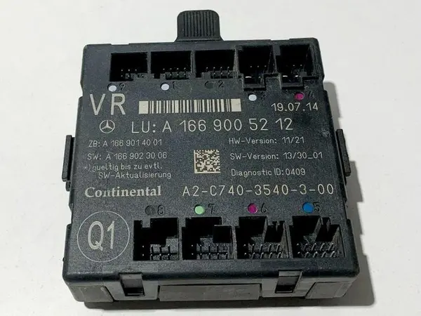 Calculator confort dreapta fata A1669005212 Mercedes GL (2013-2019)[x166]