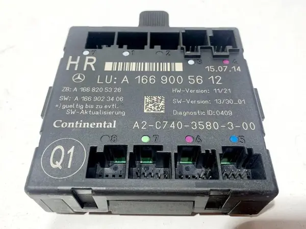 Calculator confort dreapta spate A1669005612 Mercedes ML (06.2011-> [w166]