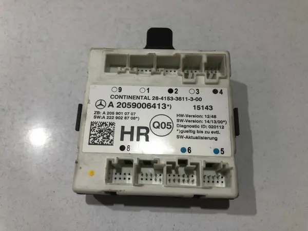 Calculator confort dreapta spate a2059006413 Mercedes GLC (2016->)[x253]