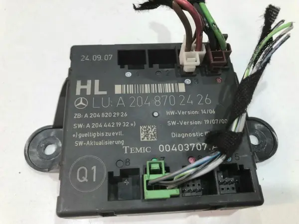 Calculator confort stanga spate a2048702426 Mercedes E-Class (2009->) [W212]