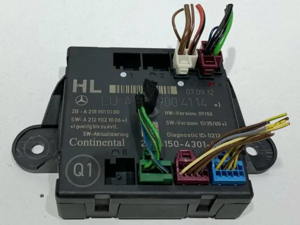 Calculator confort stanga spate A2129004114 Mercedes C-class facelift (2011-2015) [w204]