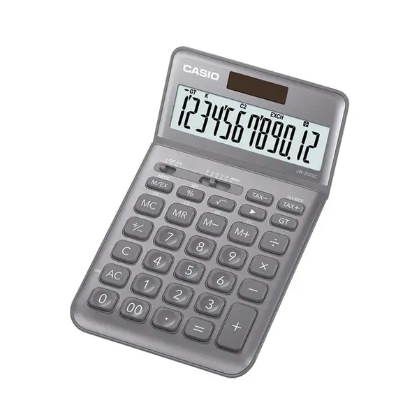 Calculator de birou 12 digits Casio JW-200SC Calculator de birou 12 digits Casio JW-200SC argintiu
