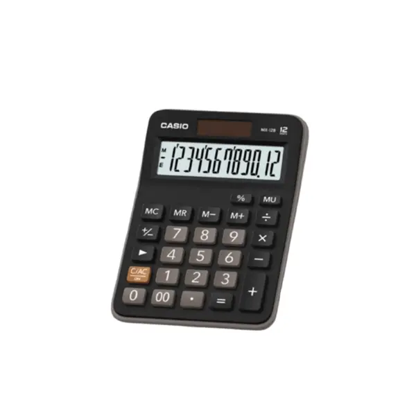 Calculator de birou 12 digits Casio MX-12B negru Calculator de birou 12 digits Casio MX-12B negru