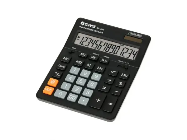 Calculator de birou 14 digiti, 199 x 153 x 31 mm, Eleven SDC-554S