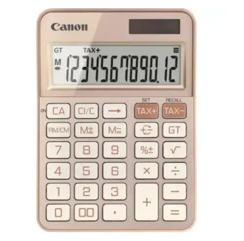 Calculator de birou Canon KS-125KB-RG (Roz)