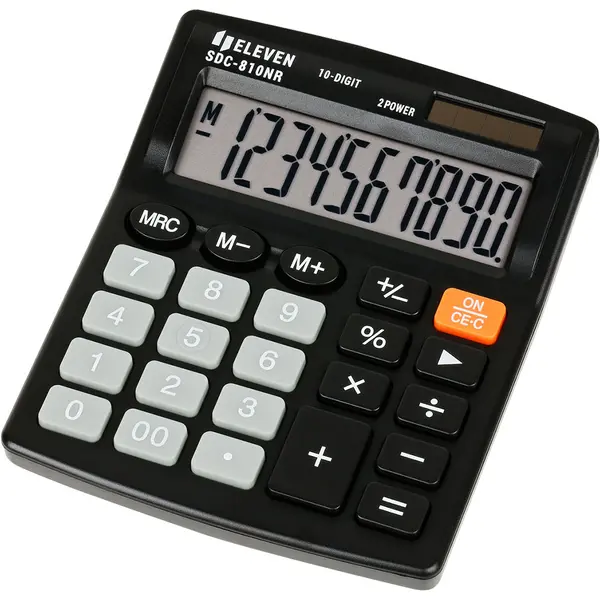 Calculator Eleven - SDC-810NR, 10 cifre, negru
