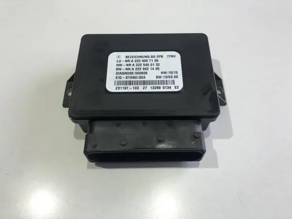 Calculator frana de mana a2229007105 Mercedes S-Class (2014->) [W222]