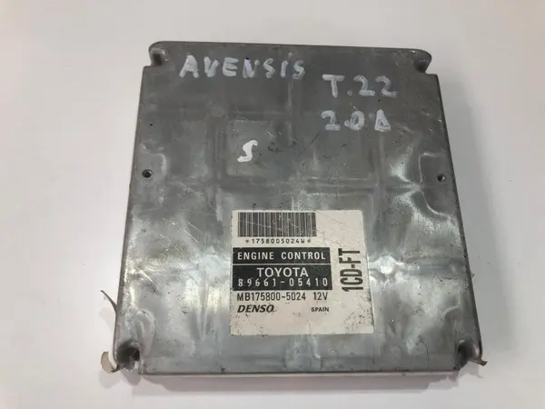 Calculator motor ecu 89661-05410 Toyota Avensis T22 (1997-2003) 2.0 tdi