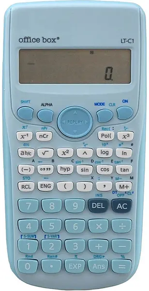 Calculator OfBox Color - Științific, albastru