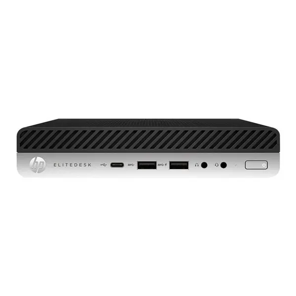 Calculator Refurbished HP EliteDesk 800 G3 Mini, Intel Core i5-6500T 2.5GHz, 8GB DDR4, 256GB SSD, Wi-Fi, Windows 10 Pro