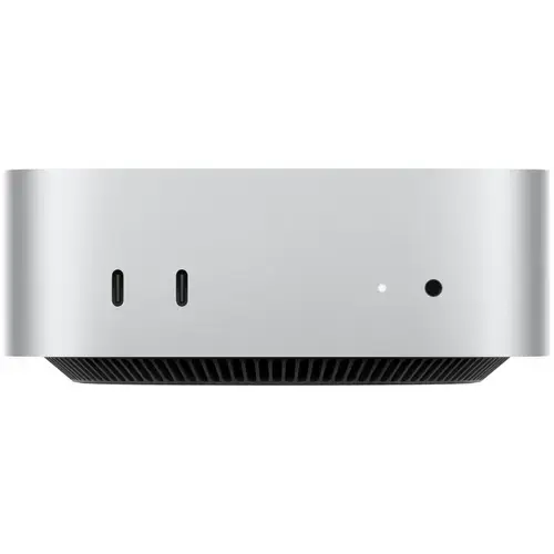 Calculator Sistem PC Apple Mac Mini, Procesor Apple M4, 10 nuclee CPU, 10 nuclee GPU, 24GB RAM, 512GB SSD, Wi-Fi, Bluetooth, Mac OS (Argintiu)