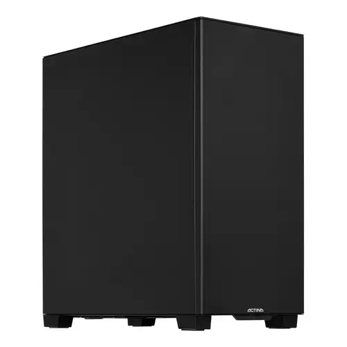 Calculator Sistem PC Gaming Actina KOMACNGIP0452 Midi Tower, Procesor AMD Ryzen™ 9 9900X, 12 cores, 4.4GHz up to 5.6GHz, 64MB L3, 32GB DDR5 1TB SSD, NVIDIA GeForce RTX 5080 16GB GDDR7, Wi-Fi, Bluetooth, No OS (Negru)