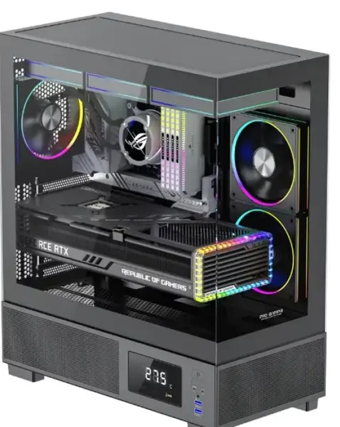 Calculator Sistem PC Gaming OptimX Kian Ultron, Intel Core i5-12400 2.50 - 4.40GHz, 32GB DDR4, 1TB SSD, Radeon RX 580 8GB, Windows 11 Pro