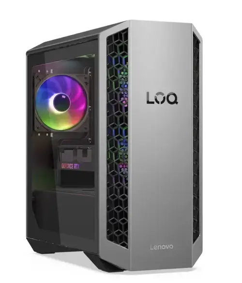 Calculator Sistem PC Lenovo Gaming LOQ 26ADR10, Procesor AMD Ryzen 7 8745HX 3.6GHz Dragon Range, 32GB RAM, 1TB SSD, GeForce RTX 5060 8GB, no OS