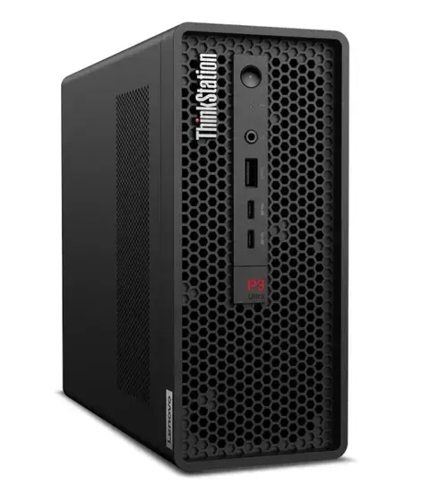 Calculator Sistem PC Lenovo ThinkStation P3 Ultra SFF Gen 2, Procesor Intel® Core™ Ultra 9 285 2.5GHz Arrow Lake, 64GB RAM, 1TB SSD, RTX 2000 Ada @16GB, Windows 11 Pro