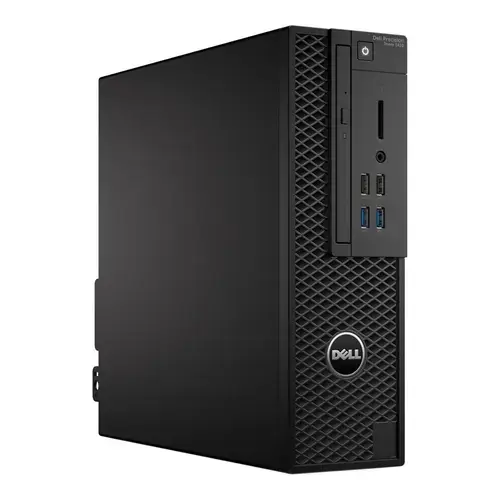 Calculator Sistem PC Refurbished Dell Precision 3420 SFF, Intel Core i7-6700 3.40 - 4.00GHz, 8GB DDR4, 256GB SSD, DVD-RW
