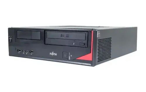 Calculator Sistem PC Refurbished Fujitsu E420 Desktop, Intel Core i5-4460 3.20GHz, 4GB DDR3, 500GB SATA, DVD-RW (Negru)