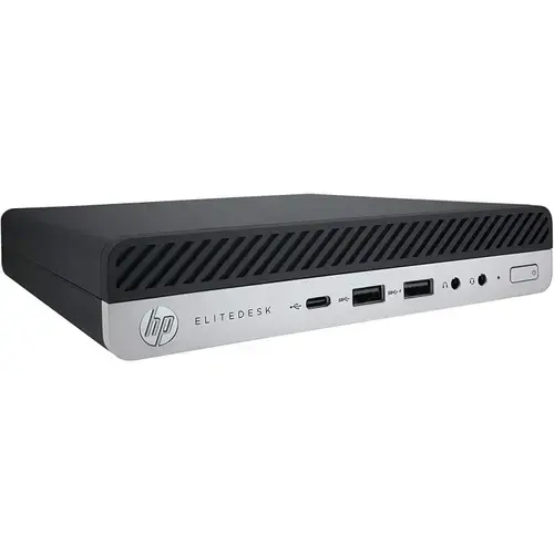 Calculator Sistem PC Refurbished HP EliteDesk 800 G5 Mini PC, Intel Core i3-9100T 3.10 - 3.70GHz, 16GB DDR4, 512GB SSD