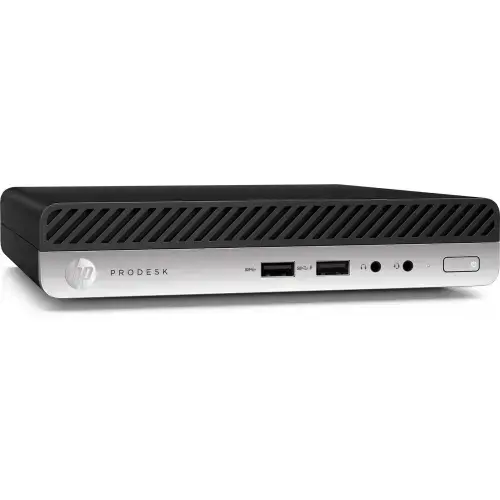 Calculator Sistem PC Refurbished HP ProDesk 400 G5 Mini PC, Intel Core i5-8500T 2.10 - 3.50GHz, 8GB DDR4, 256GB SSD