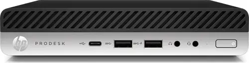 Calculator Sistem PC Refurbished HP ProDesk 600 G5 Mini, Intel Pentium Gold G5420T 3.2GHz, 8GB DDR4, 256GB SSD