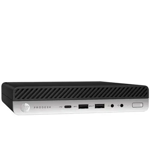 Calculator Sistem PC Refurbished HP ProDesk 800 G4 Mini PC, Intel Core i5-8500T 2.10 - 3.50GHz, 8GB DDR4, 256GB SSD + Windows 11 Home