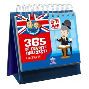 Calendar 365 de cuvinte englezesti ilustrate 9-11 ani