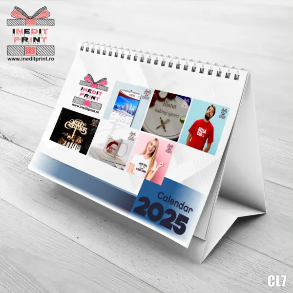 Calendar de birou personalizat A5 CL7