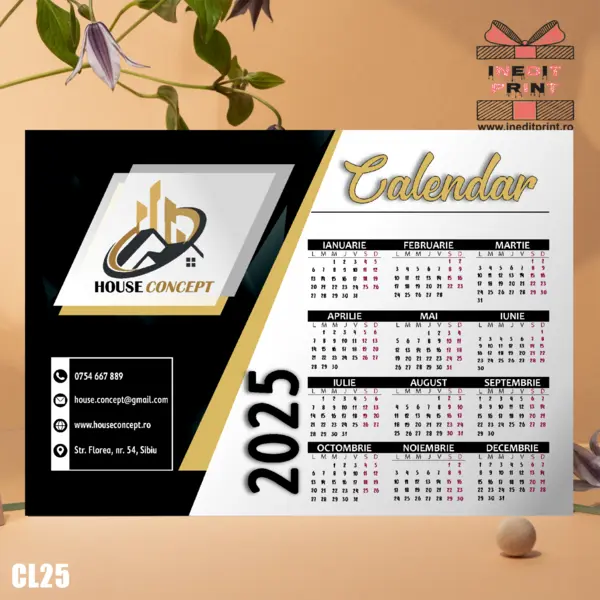 Calendar magnetic BUSINESS 4 - CL25